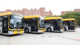 Nuevos buses eléctricos que circularán por Gavà y Viladecans