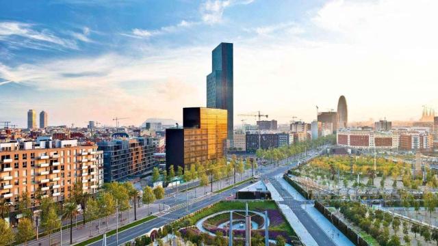 Imagen de la Diagonal de Barcelona