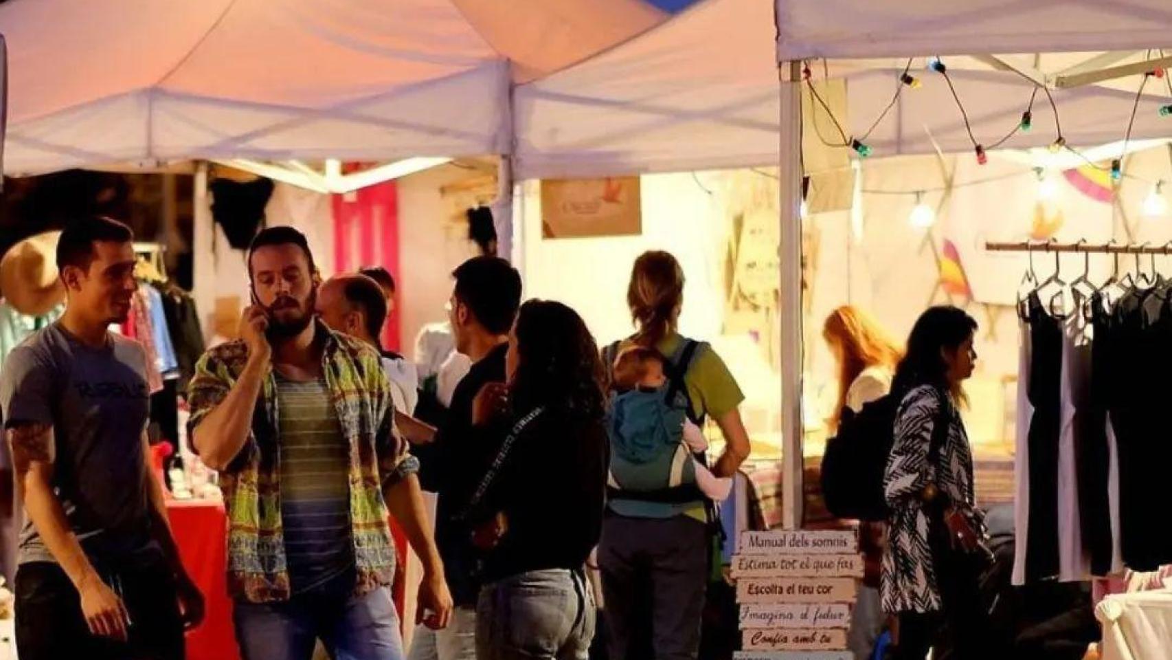 Imagen del Trip Trap Market de Castelldefels, que se celebrará este fin de semana