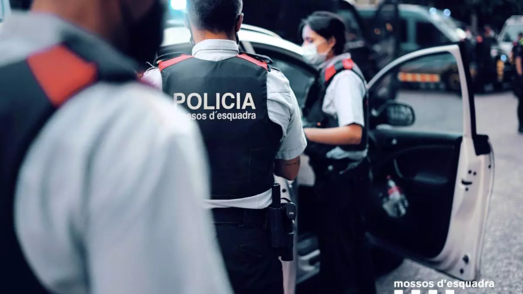 Imagen de agentes de los Mossos d'Esquadra