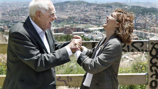 Los republicanos Ernest Maragall y Elisenda Alamany, en una imagen de archivo