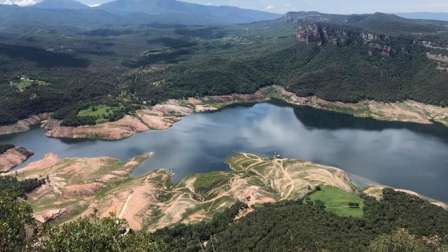 Imagen de archivo del pantano de Sau