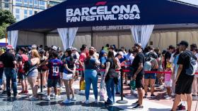 Inauguración de la F1 Barcelona Fan Village en Barcelona el 15 de junio.