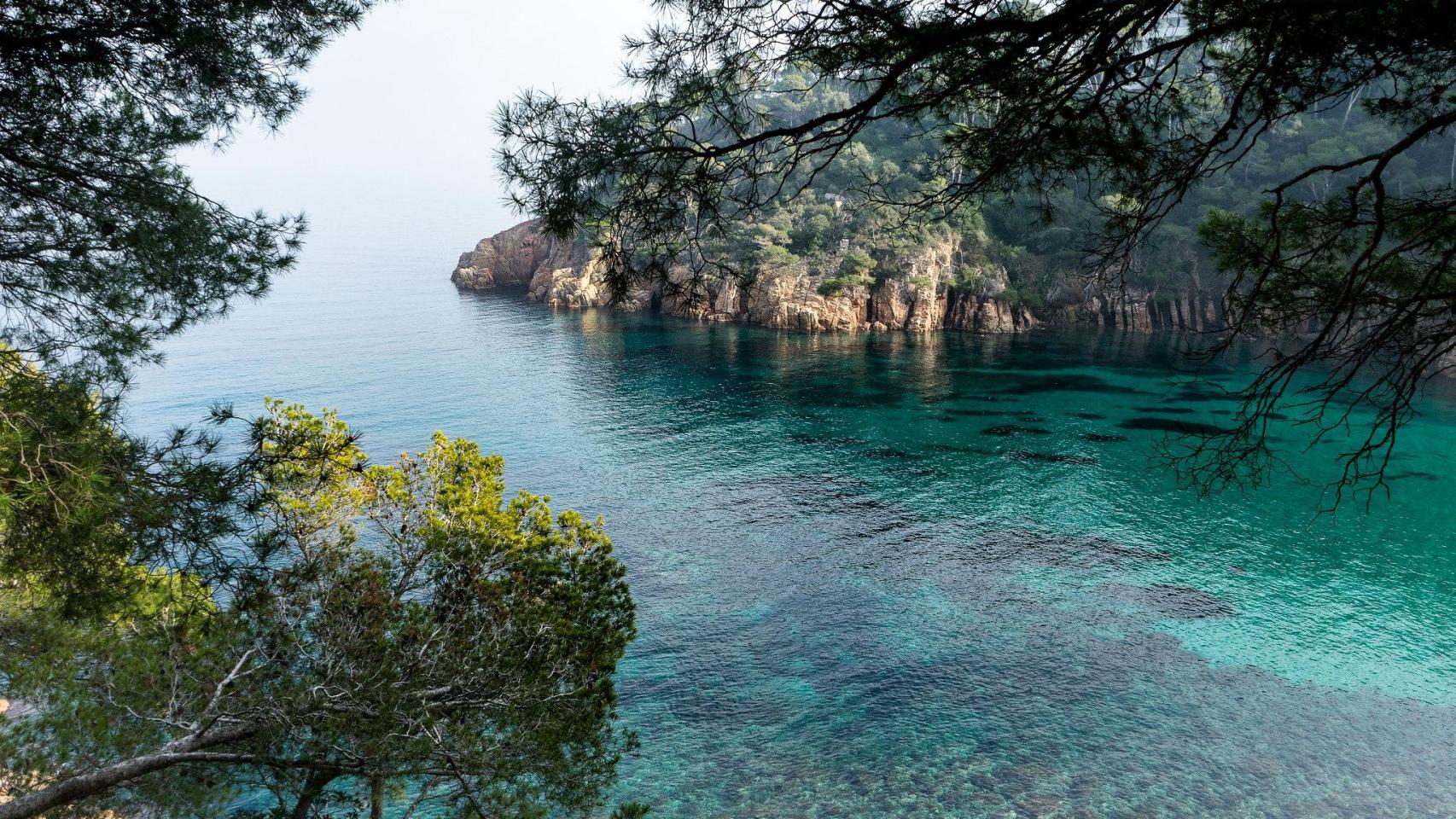 La cala de Aiguablava Begur en una imagen de archivo