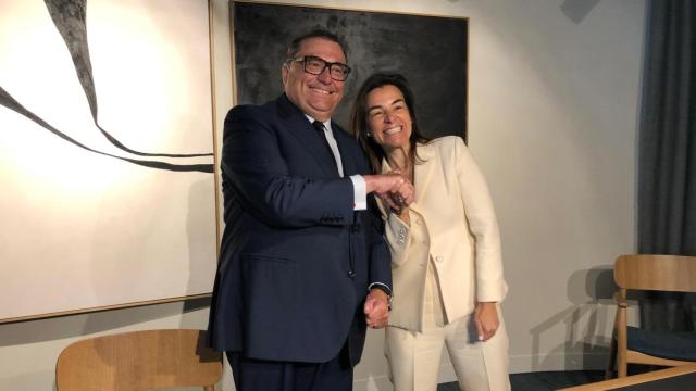 Ramon Agenjo y Maite Barrera, en Barcelona Global