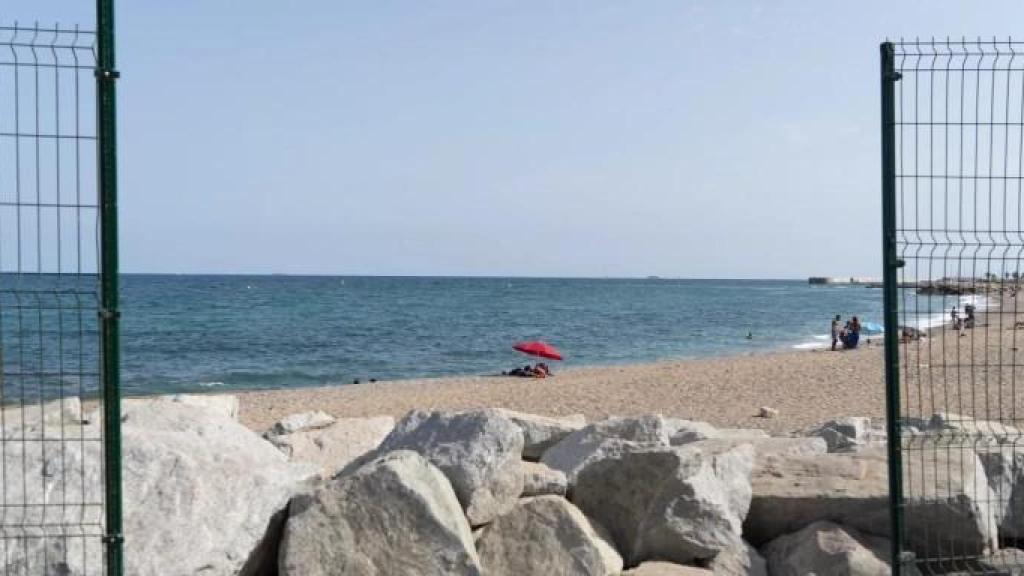 La playa del Litoral de Sant Adrià