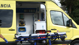 Una ambulancia del SEM