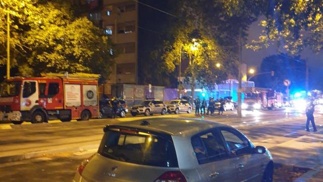 Dispositivo policial en el Besòs de Barcelona por la amenaza de explosión
