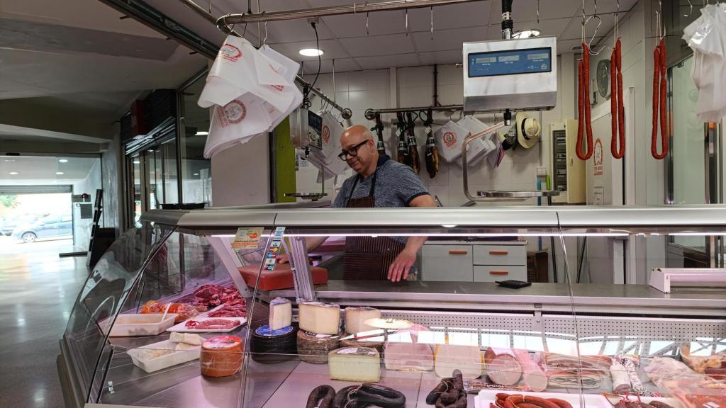 Pere, uno de los paradistas del mercado de Can Serra