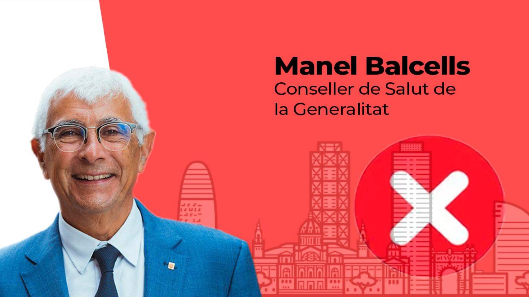 Manel Balcells, conseller de Salut de la Generalitat