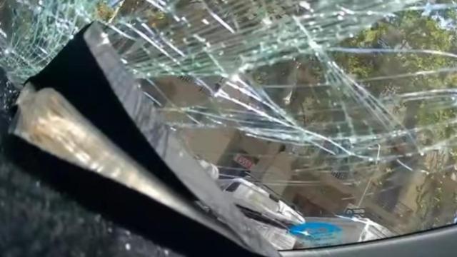 Captura de pantalla del vídeo del accidente