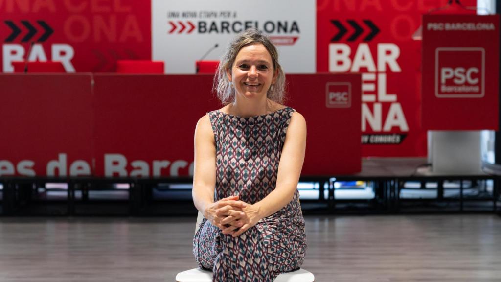 Sara Jaurrieta, primera secretaria del PSC de Barcelona, en la entrevista con 'Metrópoli'