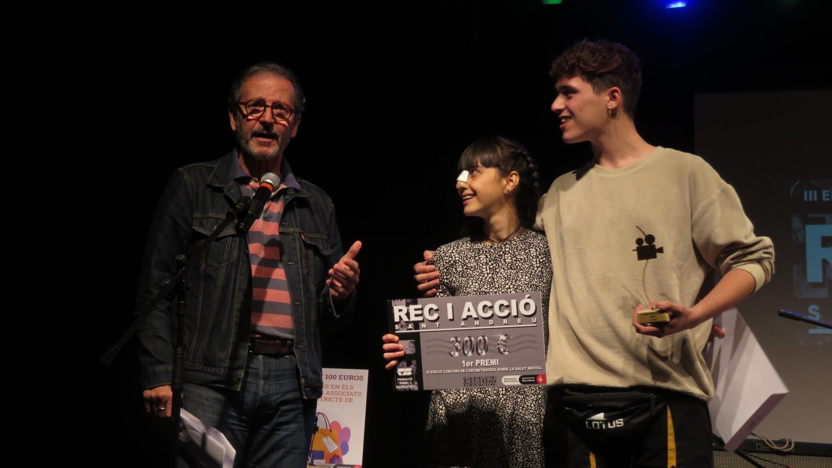 Entrega de premios en una edición anterior del concurso