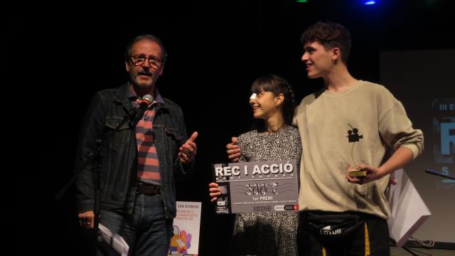 Entrega de premios en una edición anterior del concurso