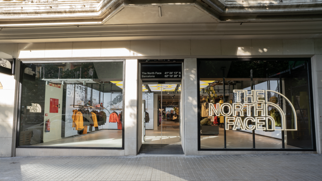 La primera tienda oficial de The North Face en Barcelona abre en el centro