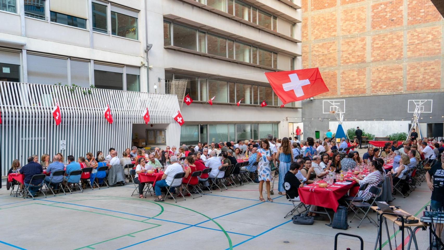 Una reunión del club suizo de Barcelona