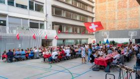 Una reunión del club suizo de Barcelona