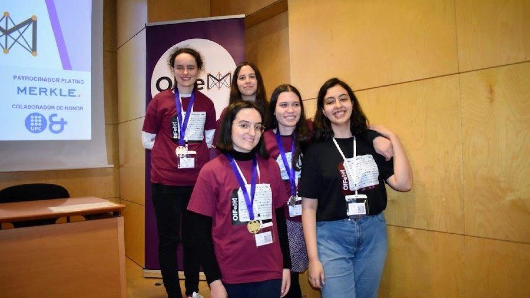 Ariadna, Eulàlia, Vera y Lídia, las cuatro clasificadas que viajarán a Holanda para disputar la Olimpiada de Informática Femenina Europea (EGOI)