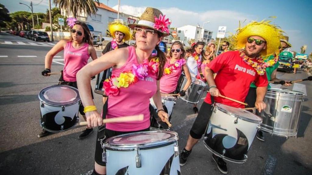 Carnaval de verano de Castelldefels, en una edición anterior