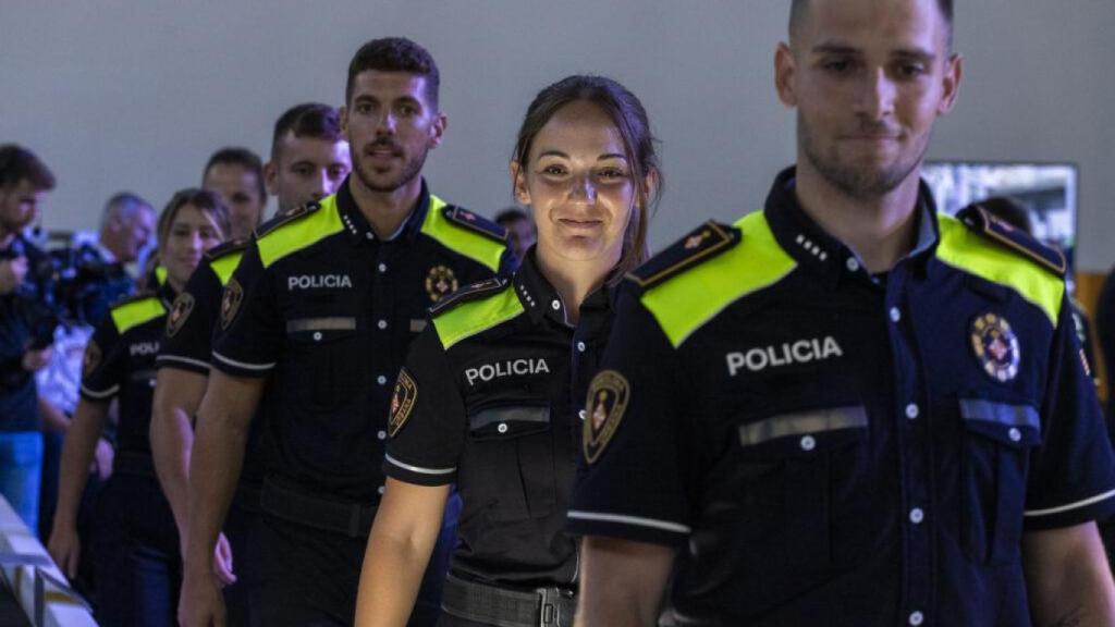 Agentes de la Guardia Urbana de Barcelona