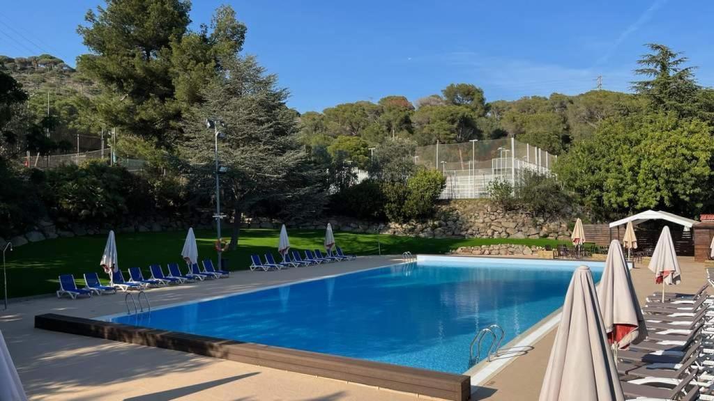 La piscina de Torribera, en Santa Coloma