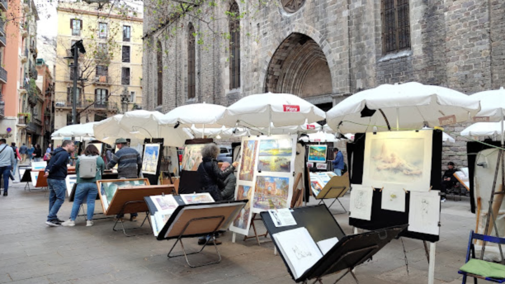 El mercadillo de obras de arte más auténtico de Barcelona regresa este fin de semana: con entrada gratis