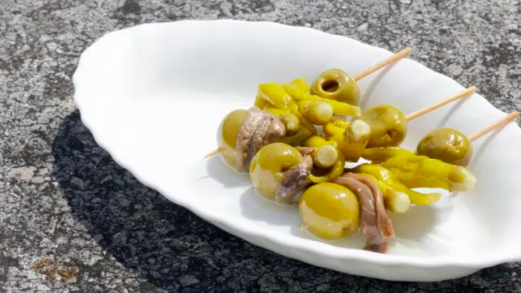 Las gildas, el pintxo típico de Euskadi