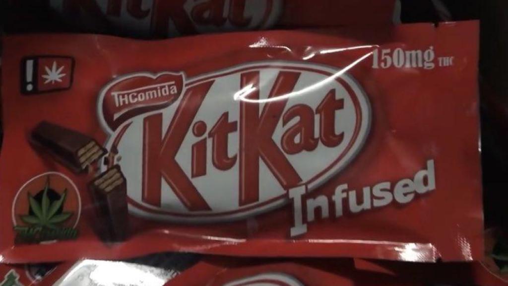 Chocolatinas de la marca Kit Kat con cannabis manipuladas por un grupo criminal