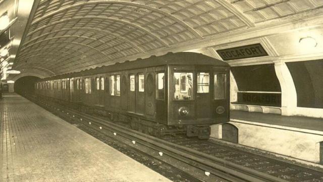 Estación fantasma de Rocafort del metro de Barcelona