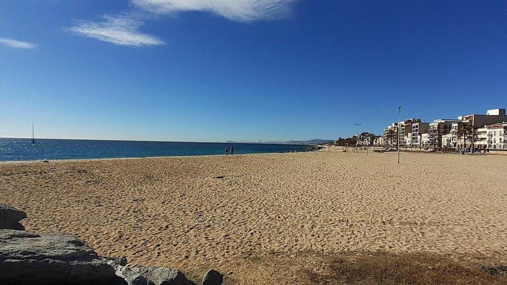 La playa de Bellamar de Premià