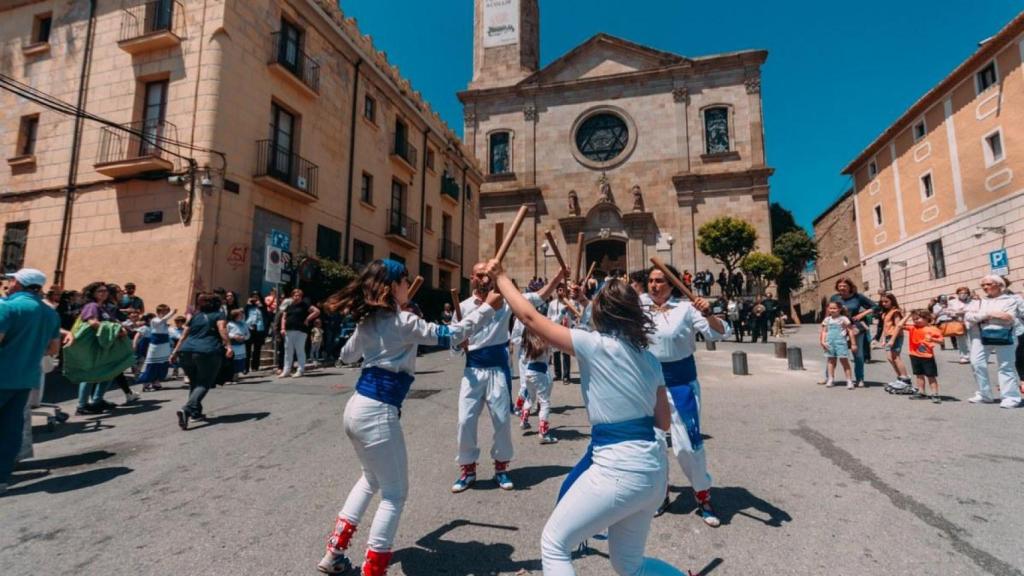 La Fiesta Mayor de Badalona en una edición anterior