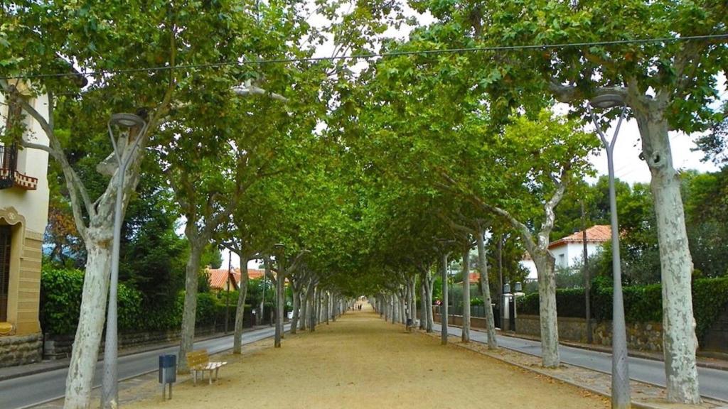 El paseo modernista de la Garriga