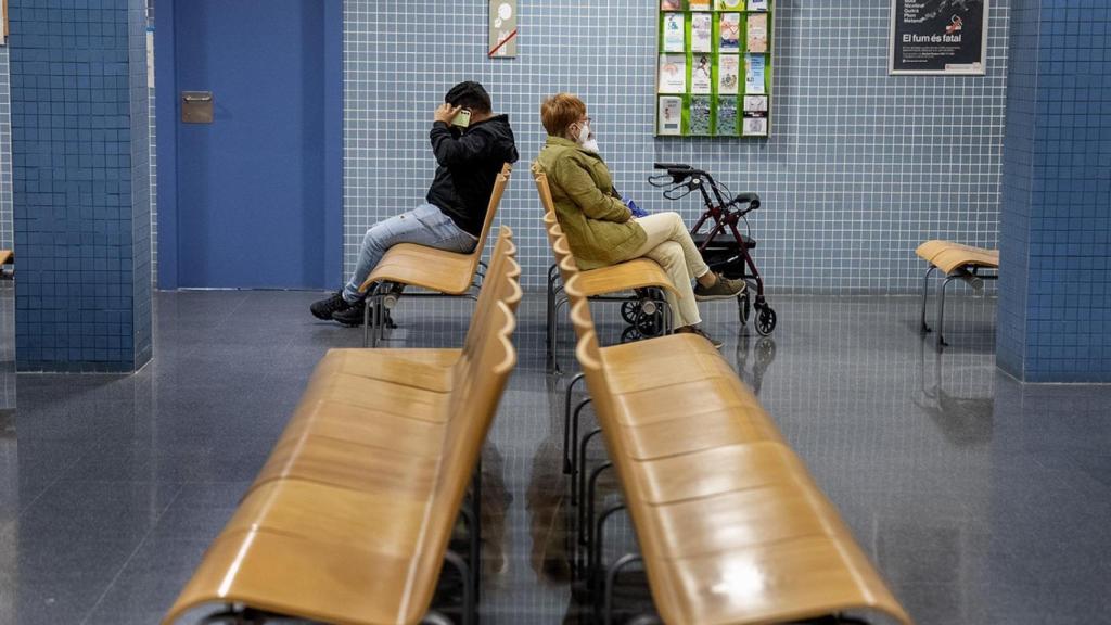 Sala de espera de un Centro de Atención Primaria