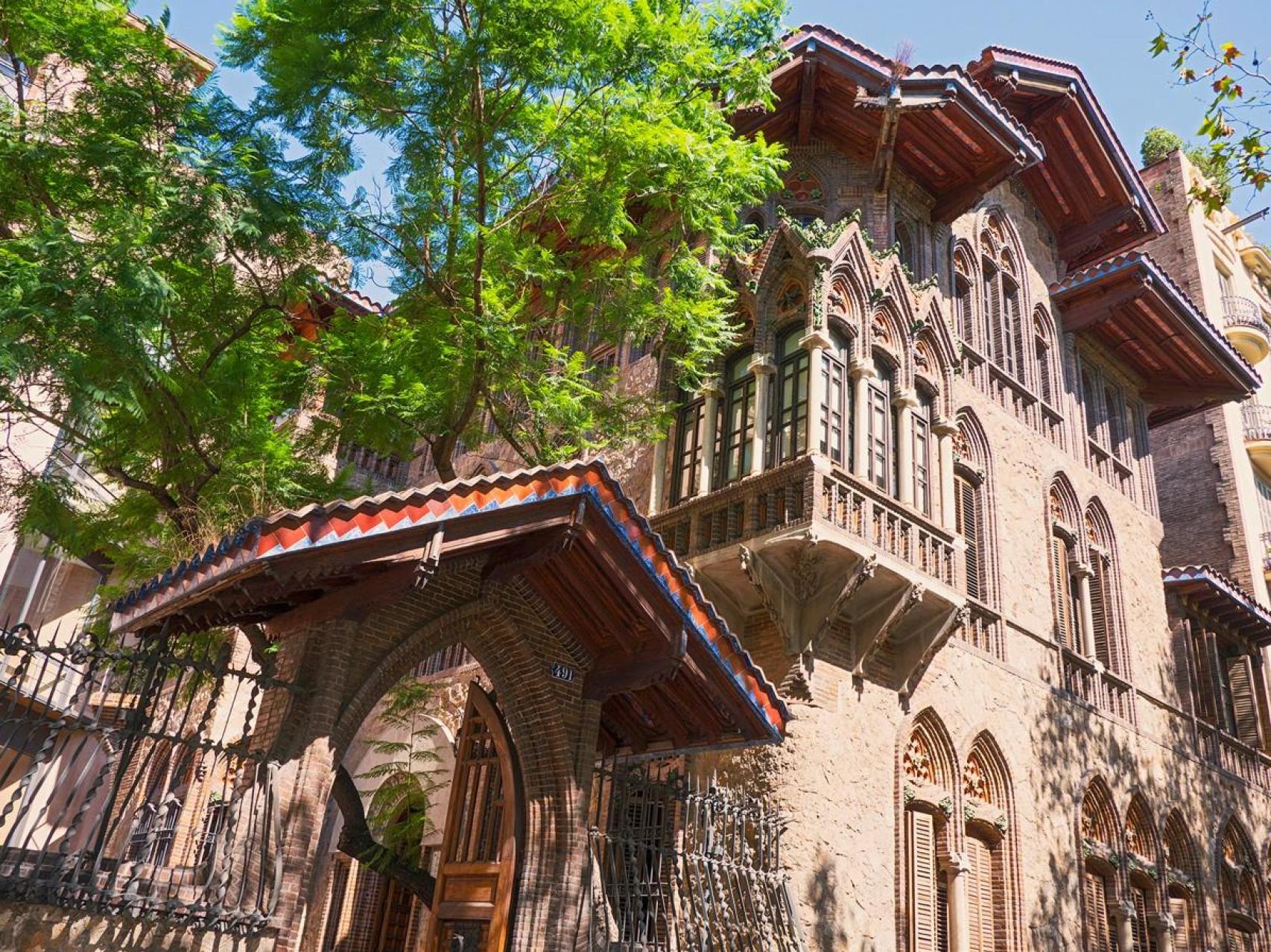 Casa Golferichs de Barcelona del arquitecto Joan Rubió i Bellver