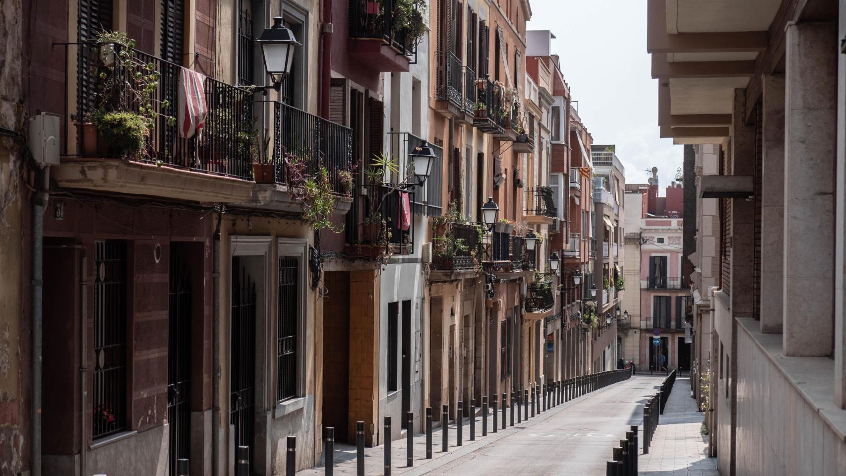 Sarrià, vacío durante las vacaciones de agosto