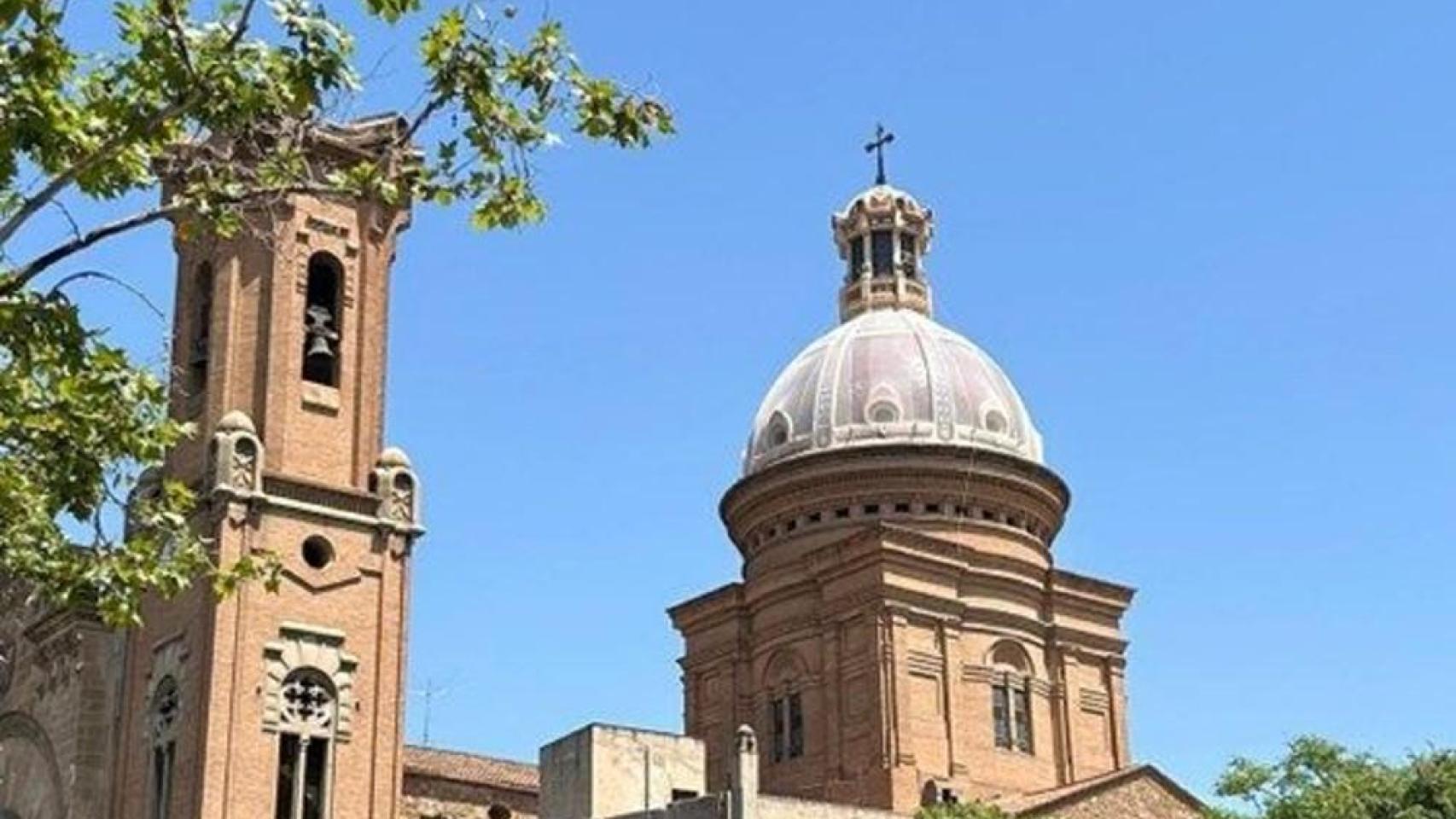 Malla en la iglesia de Sant Andreu