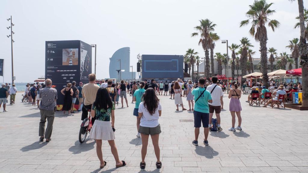 Una de las fan zones de la Copa América