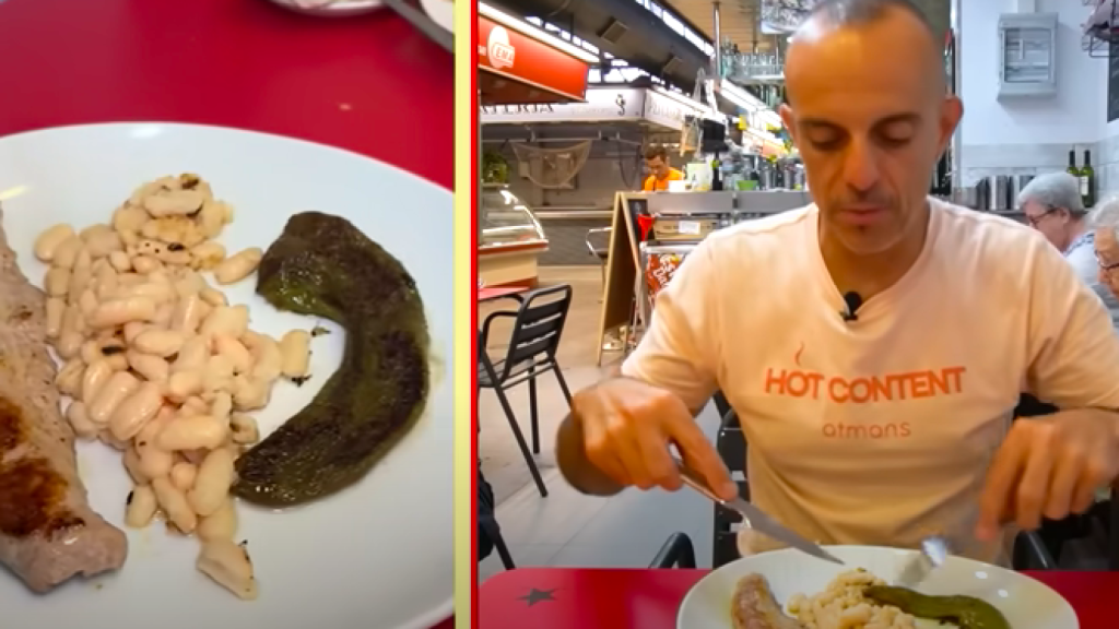 Uno de los platos que ha probado Edu en el Café del Mercat