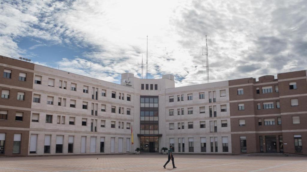 Archivo - Fachada de la Comandancia de la Guardia Civil de Barcelona en Sant Andreu de la Barcadurante una rueda de prensa sobre una operación antidroga, a 20 de septiembre de 2023, en Sant Andreu de la Barca, Barcelona