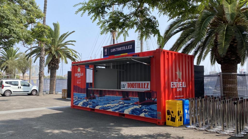 'Food truck' en el Race Village