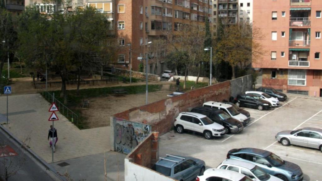 Espacio libre que se reurbanizará en la calle de Rosario Pi