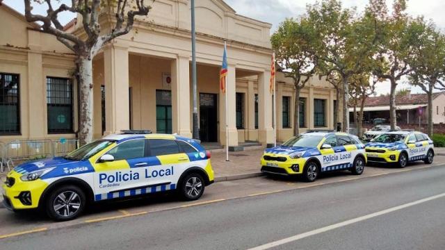 Coches patrulla de la Policía Local de Cardedeu