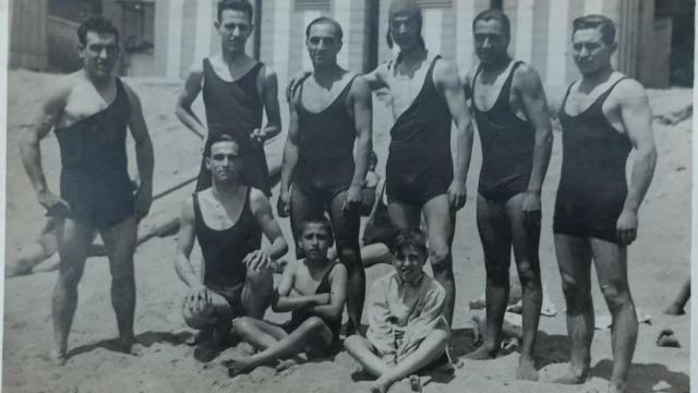 Equipo de waterpolo del Club Natació Poble Nou