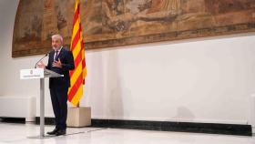 Jaume Collboni en el Palau de la Generalitat este miércoles, 4 de septiembre