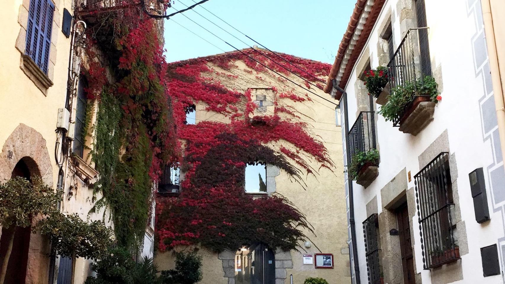 Exterior de la biblioteca Can Milans