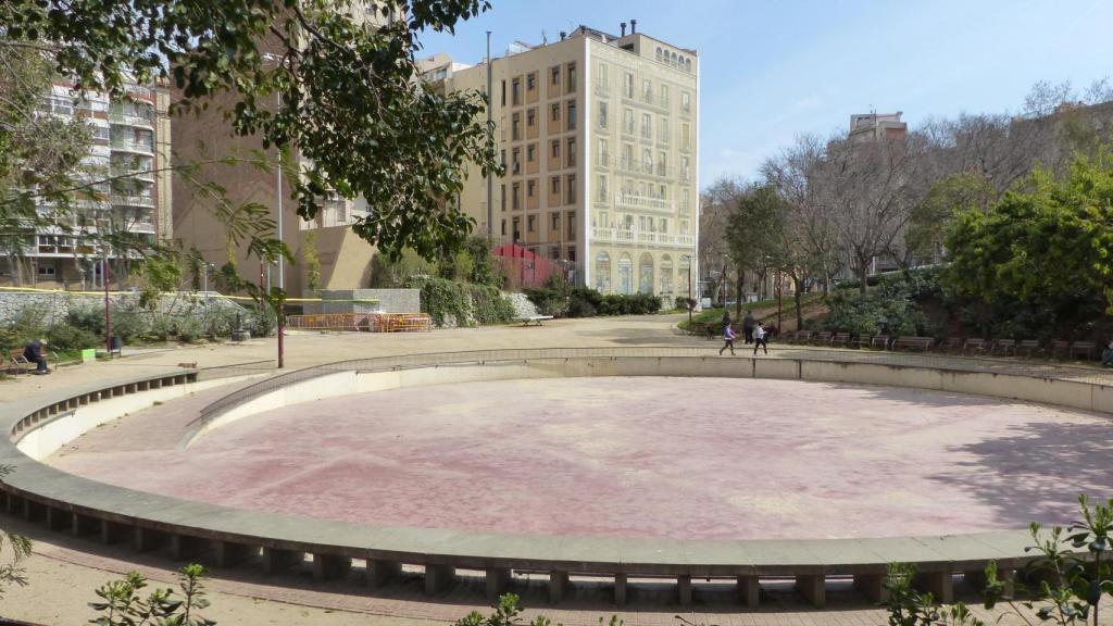 La plaza de Pablo Neruda en Barcelona