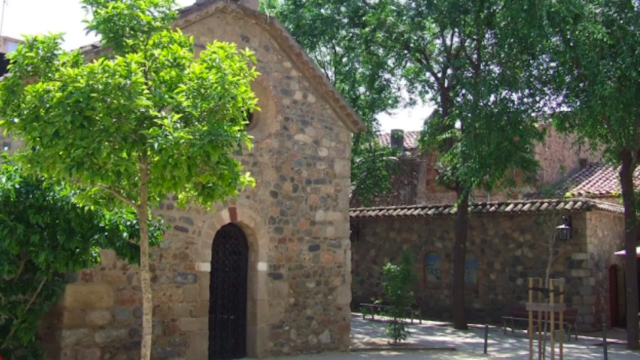 La plaza de Sant Corneli de Cardedeu