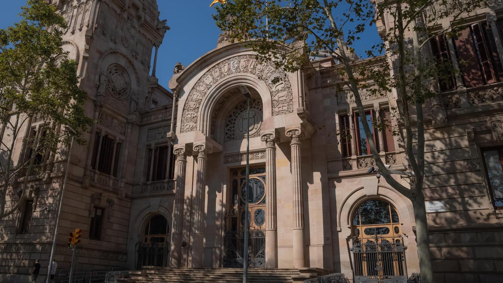 Fachada del Tribunal Superior de Justicia de Cataluña (TSJC), en una imagen de archivo