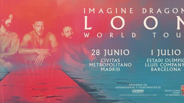 Portada de la nueva gira de Imagine Dragons