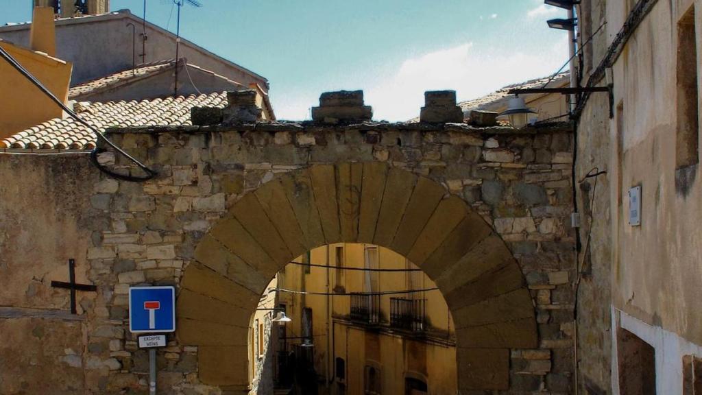 El casco antiguo de Calaf